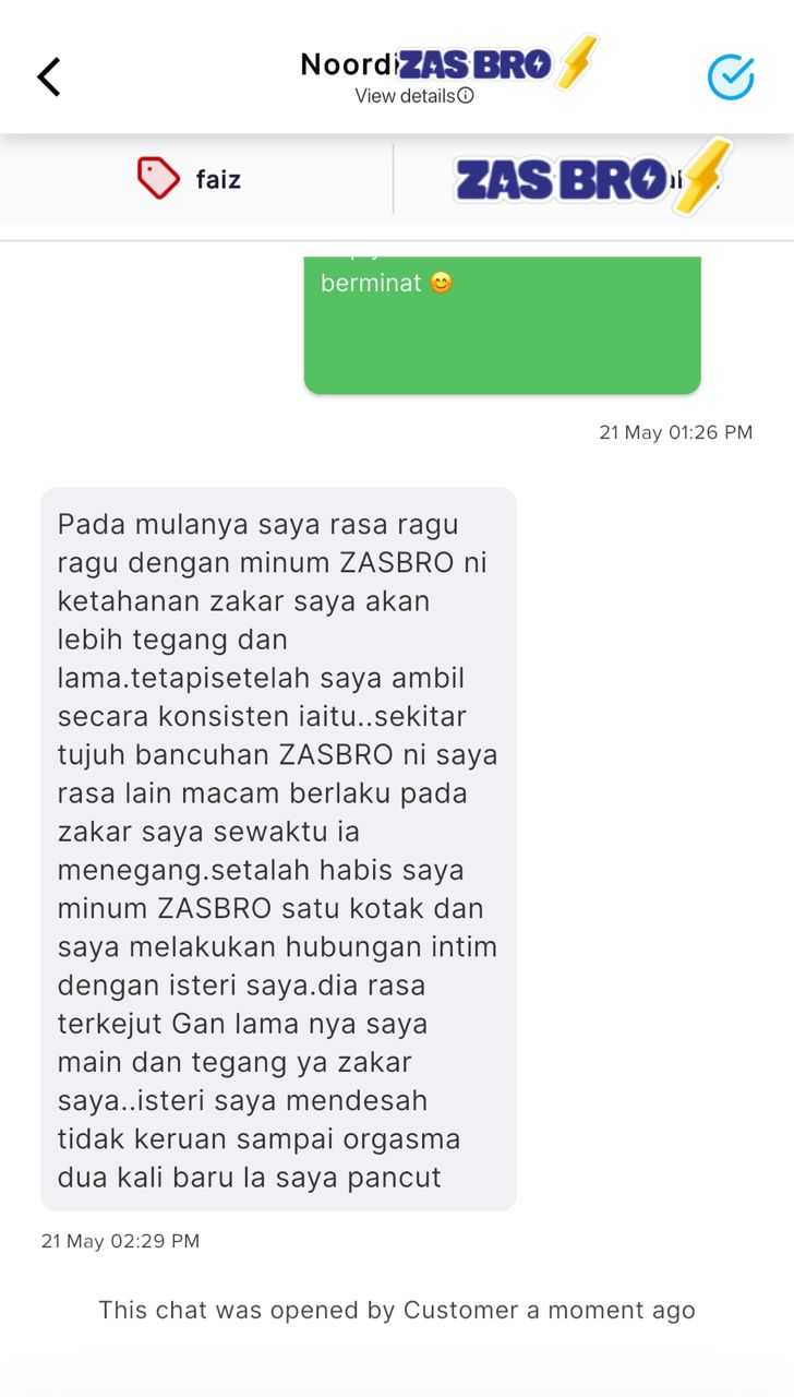 Tangkapan skrin WhatsApp daripada Noordin